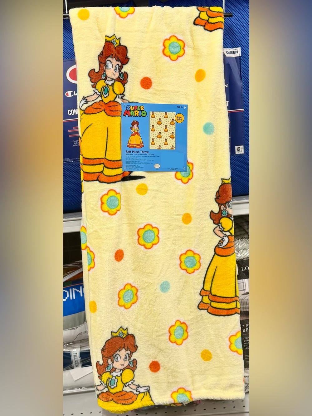 super mario blanket plush blanket throw